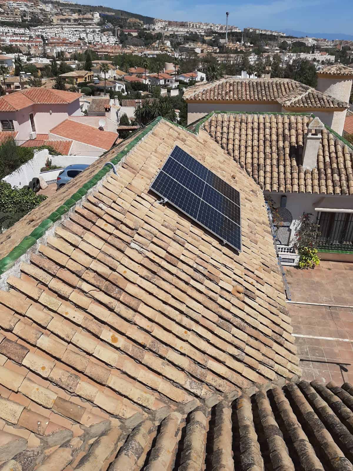 trabajos de fotovoltaica para vivienda en malaga