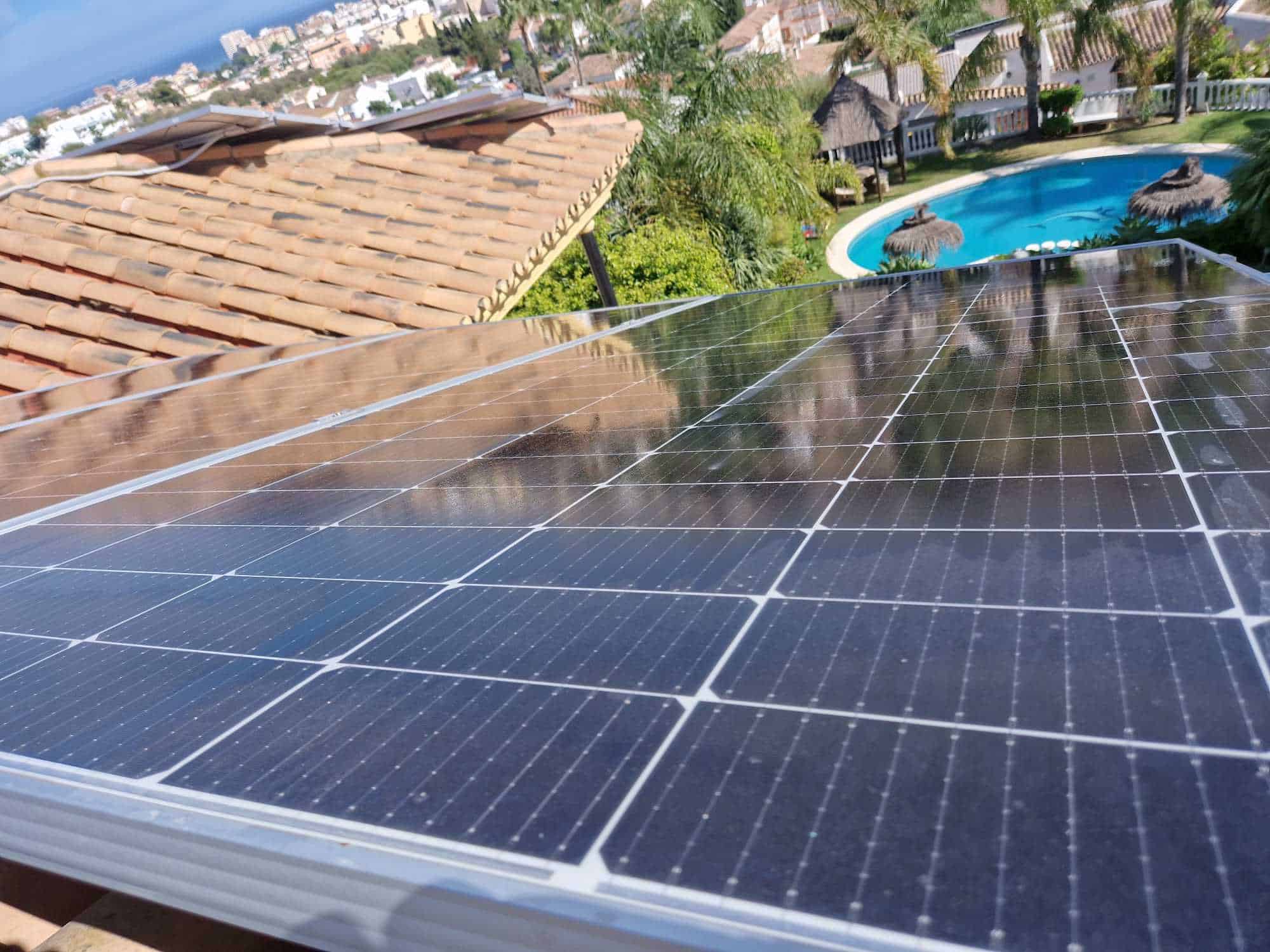 trabajos de fotovoltaica para vivienda en malaga