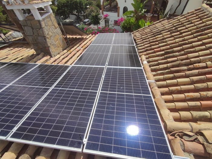 trabajos de fotovoltaica en Torremuelle